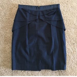 🎉FINAL SALE🎉 Anthro Navy pencil skirt